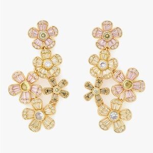 Kate Spade Fleurette Linear Earrings